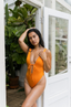 Daphne One Piece in Spritz Orange